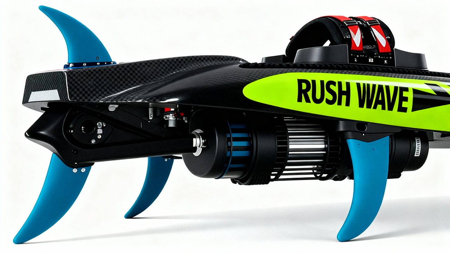 Tabla eléctrica Raptor EFI – Potencia y velocidad sobre el agua