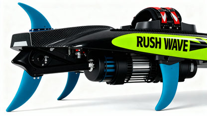 Tabla eléctrica Raptor EFI – Potencia y velocidad sobre el agua