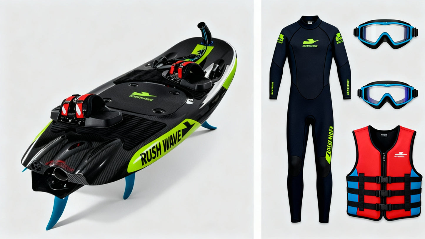 Tabla eléctrica Raptor EFI – Potencia y velocidad sobre el agua